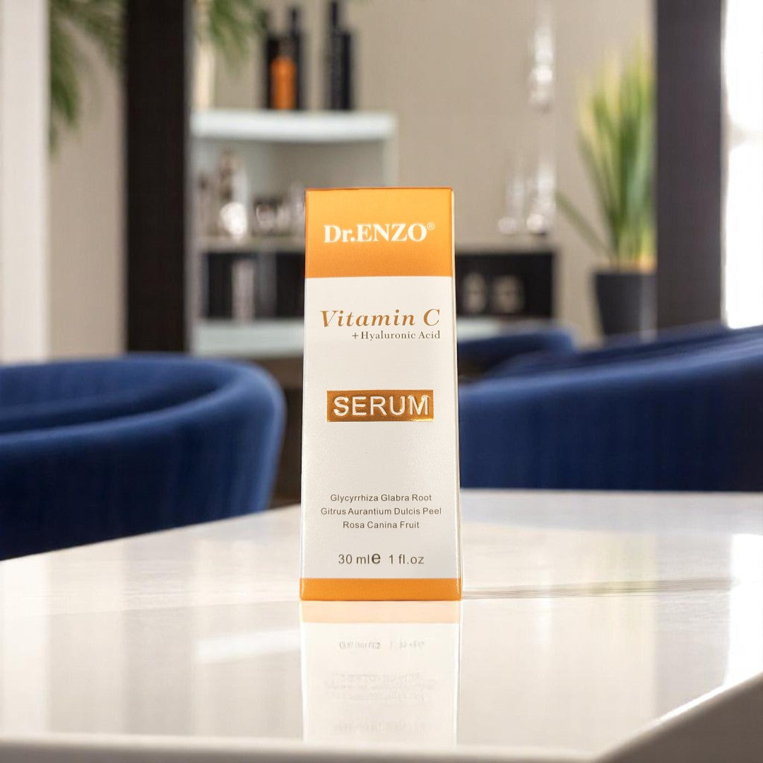 ENZO ProLuxe EN-3958W Hair Styling Set including straightener, curling iron, and brush with Vitamin C oil