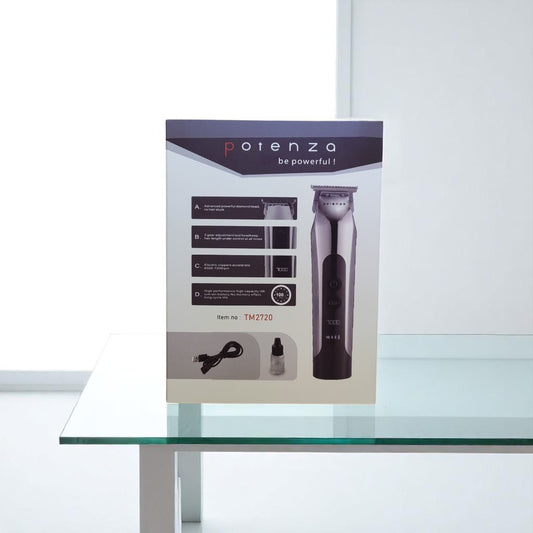 POTENZA TM 2720 Trimmer – Rechargeable Hair & Beard Trimmer with Precision Blades