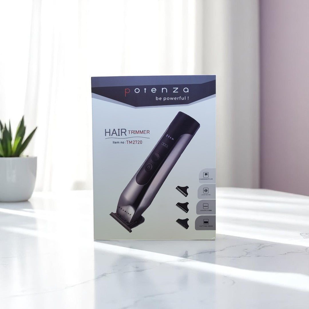 POTENZA TM 2720 Trimmer – Rechargeable Hair & Beard Trimmer with Precision Blades