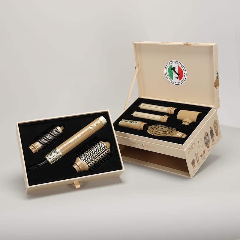 ENZO EN-6228 Rotating Hot Air Styler – Airwrap-Style 7-in-1 Tool