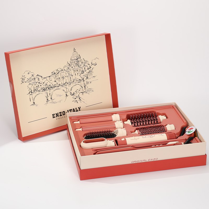 ENZO EN-6601 7-in-1 Professional Air Styling Tool – Multi-Function Hot Air Brush