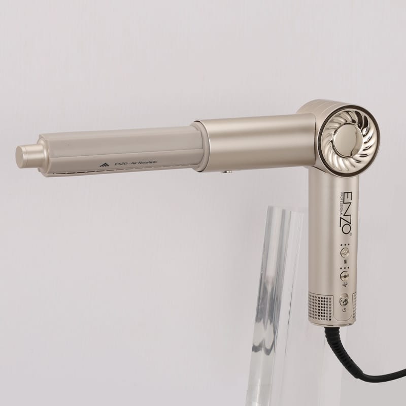ENZO EN 6208 Foldable Hair Dryer Brush Set – 8 Accessories Styling Kit
