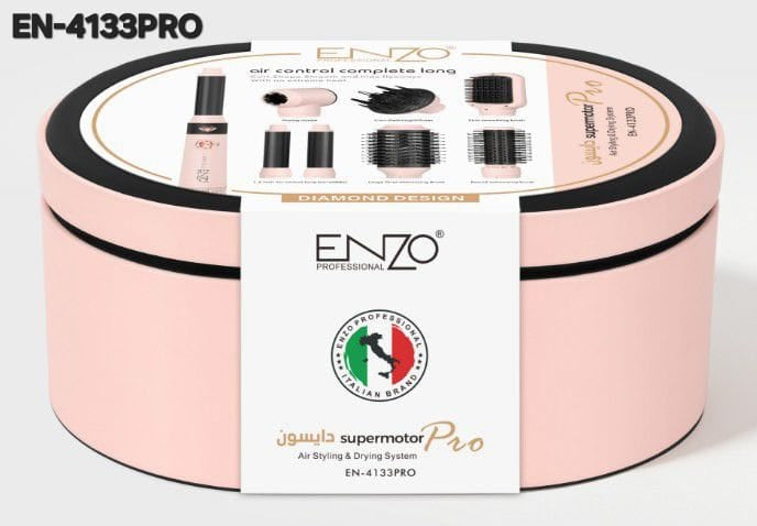 ENZO Airwrap EN-4133 Pro 7-in-1 – Multi-Function Hair Styler