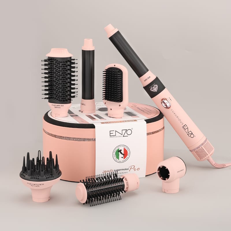 ENZO Airwrap EN-4133 Pro 7-in-1 – Multi-Function Hair Styler
