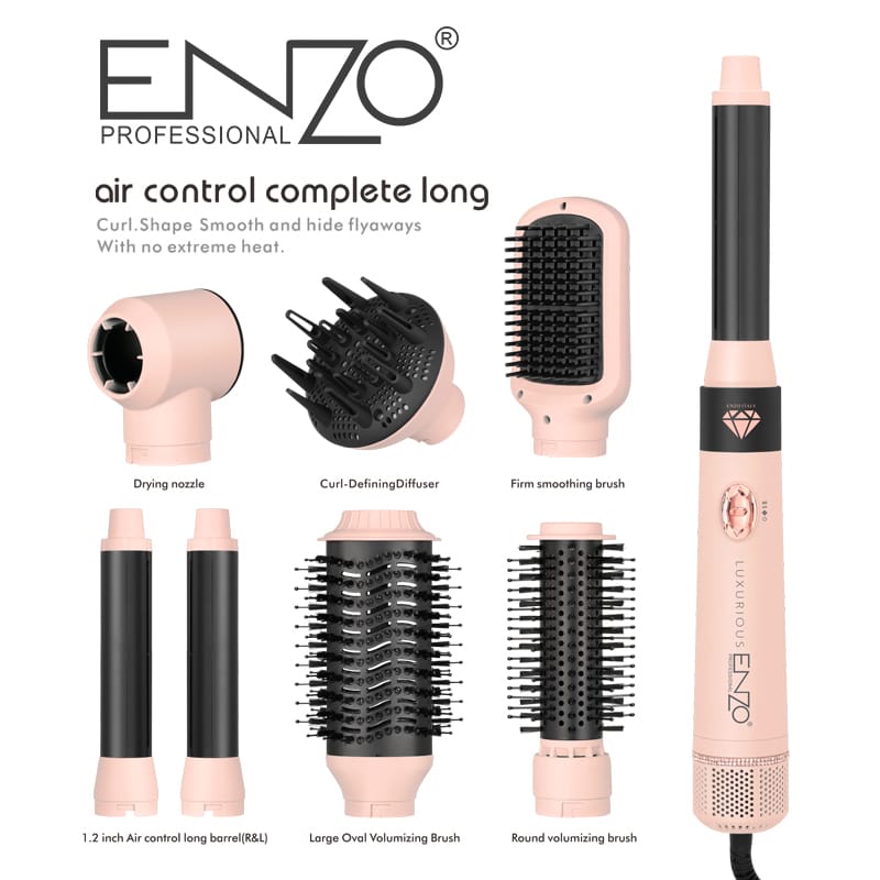 ENZO Airwrap EN-4133 Pro 7-in-1 – Multi-Function Hair Styler