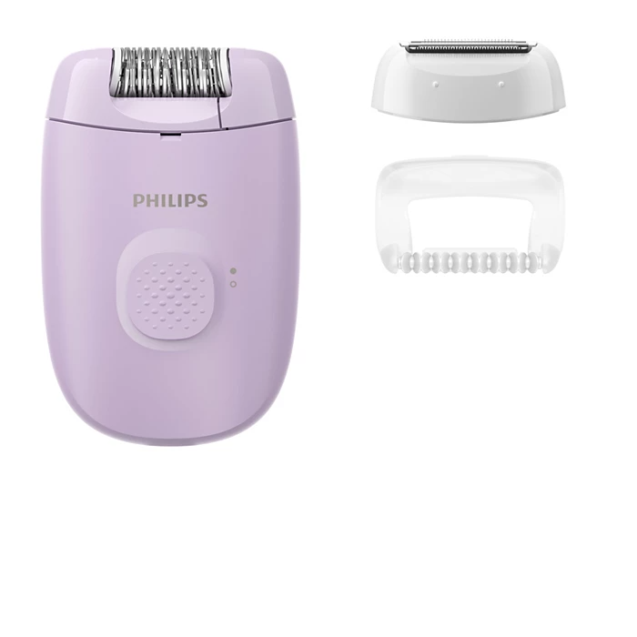 Philips Epilator Series 2000 BRE237/00 – Corded hair removal device for women