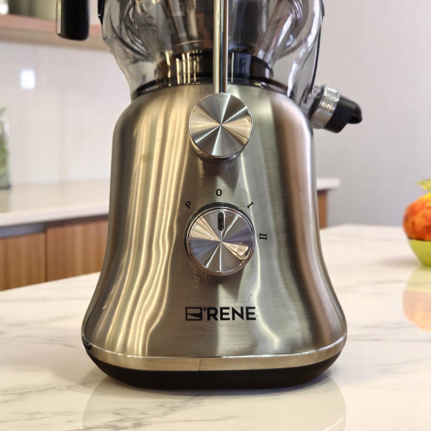 RENE 4-in-1 Professional Juicer Blender RJB-1706 – 800W Power with Extra Wide 85mm Feeding Tube and Multi-Function Attachments