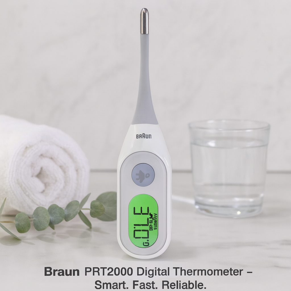 Braun PRT2000 Digital Thermometer with Age Precision Technology