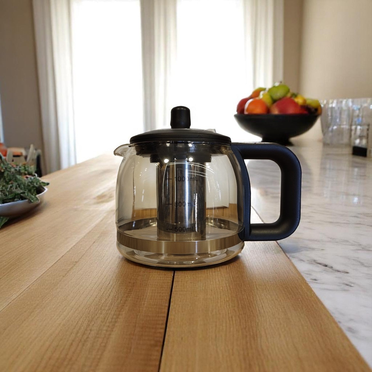 Rene RTM 1708 Tea Maker Pro – 3.0L Kettle with 1.0L Glass Teapot