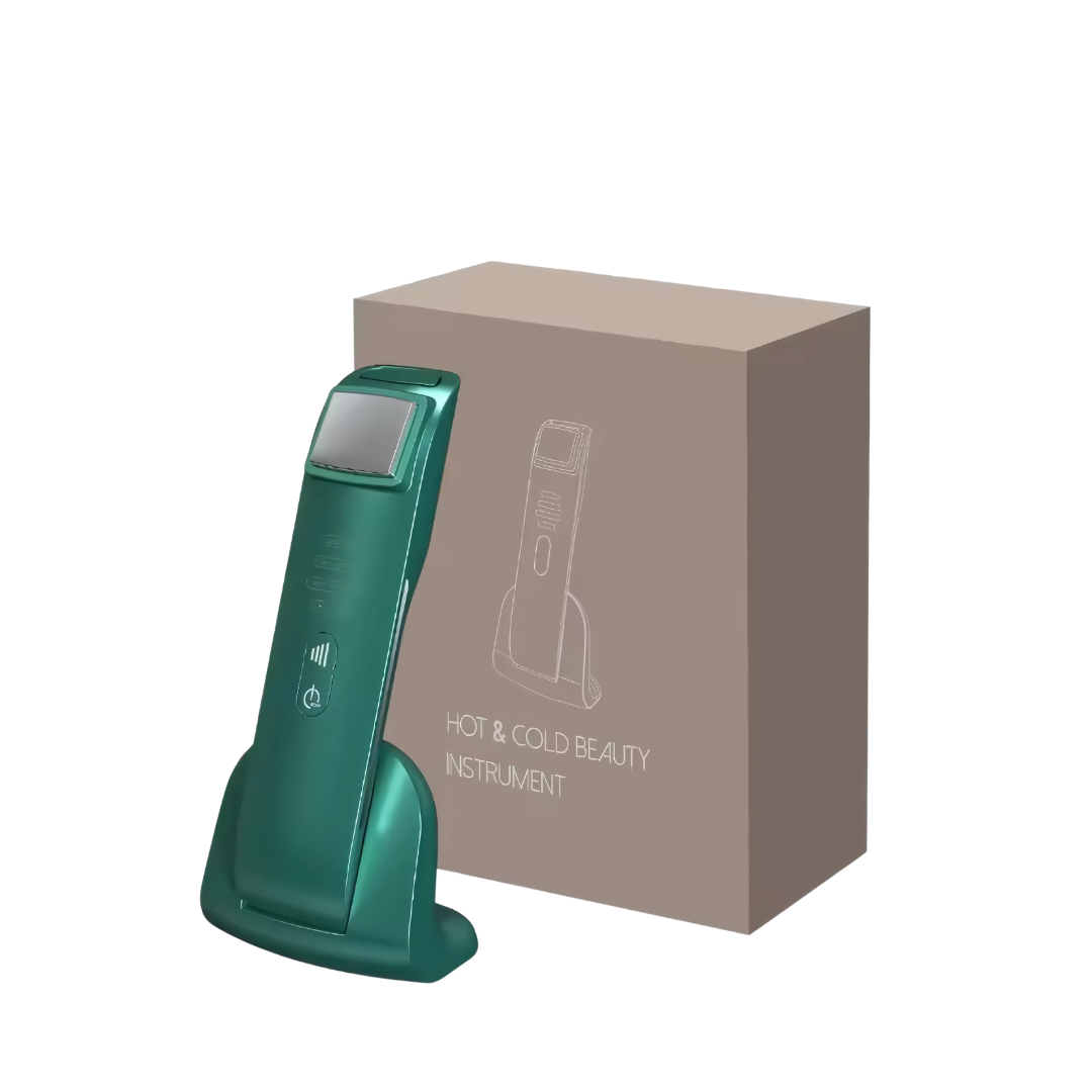 Ion Cold & Hot Beauty Instrument for Skin Rejuvenation and Care
