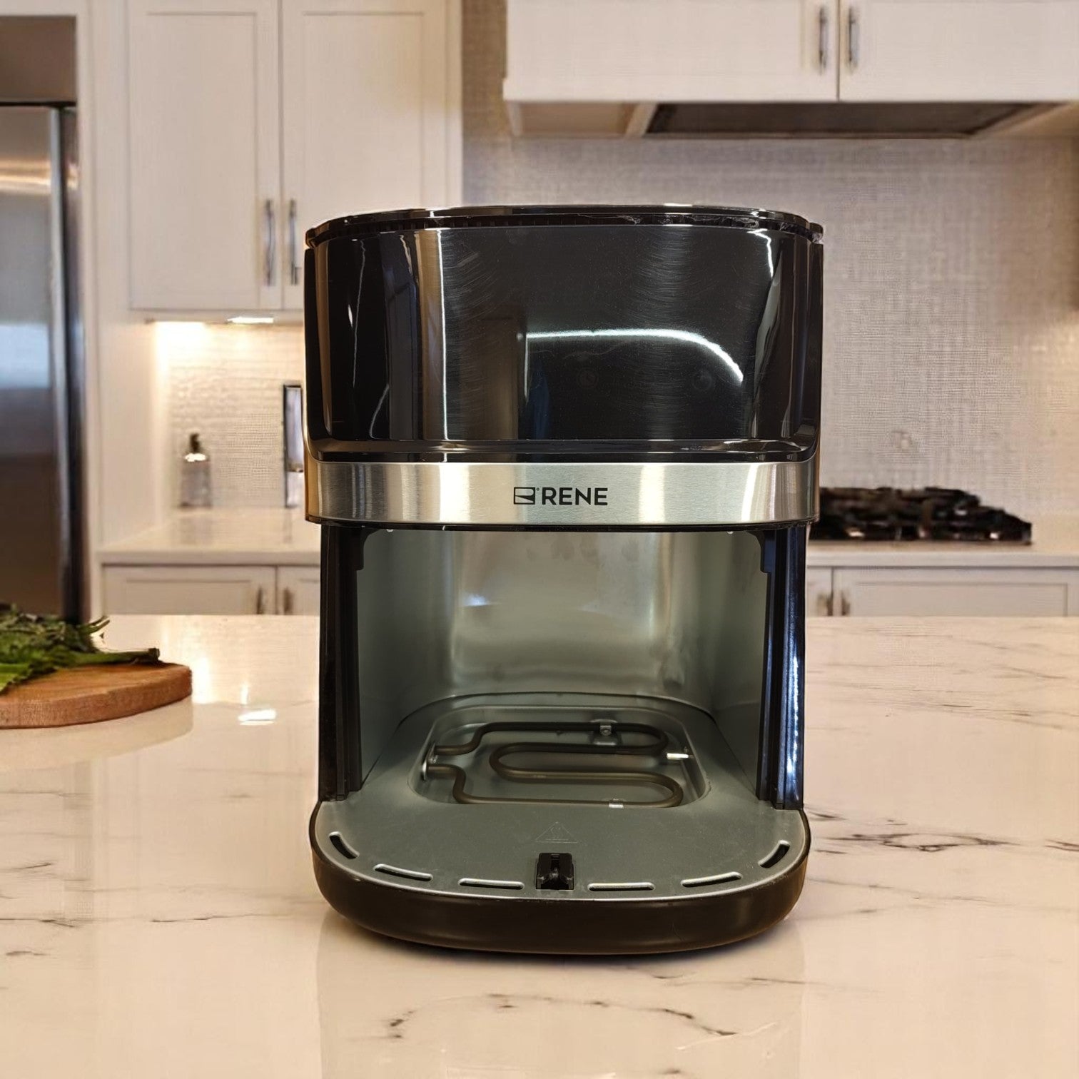 Digital touchscreen of Rene RAF-1716 air fryer