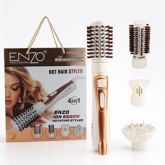 ENZO EN-748 Professional Rotating Hot air Brush
