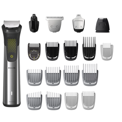 Philips Series 9000 MG9560/28 All-In-One Trimmer – 22-Piece Grooming Kit for Face, Hair and Body