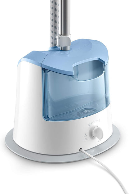 Philips Vertical Garment Steamer GC482/26 with powerful 1600W continuous steam.