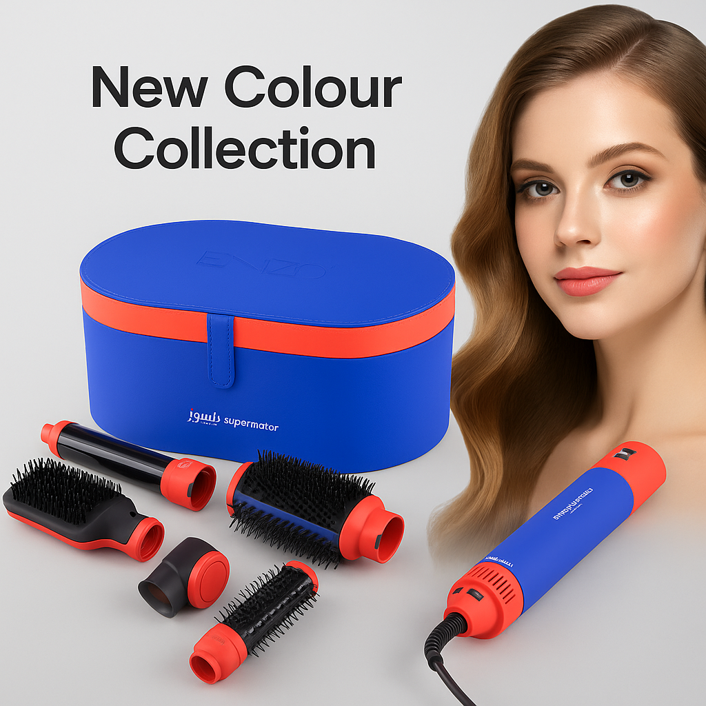 ENZO EN-4133 Dyson 6-in-1 Electric Styling AirWrap Hair Styler