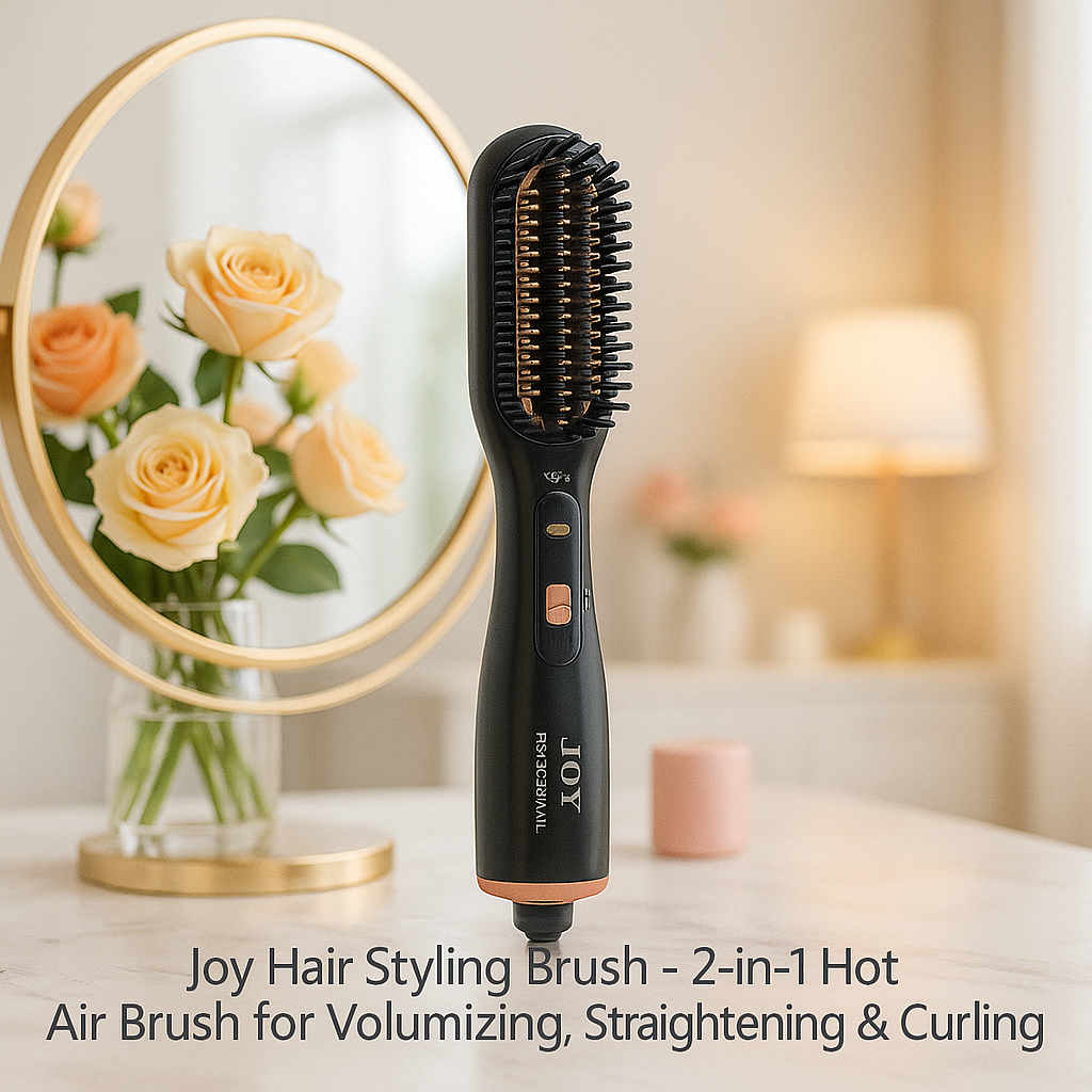 Joy Hair Styling Brush – 2-in-1 Hot Air Styling Tool