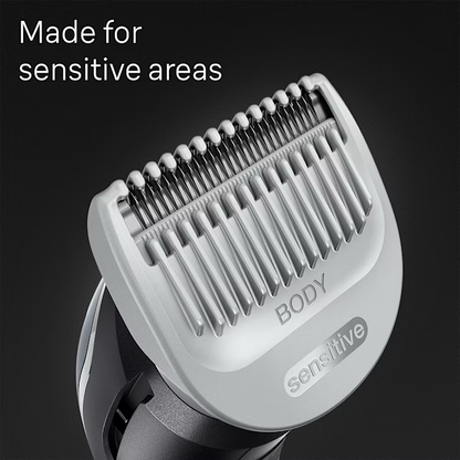 Braun Body Groomer BG5360 – Full Body Grooming with SkinShield Technology, Waterproof, 100-Min Runtime, 4 Tools