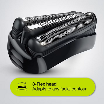 Braun Series 3 Shave & Style 300BT – 3-in-1 Electric Shaver & Beard Trimmer with 5 Combs