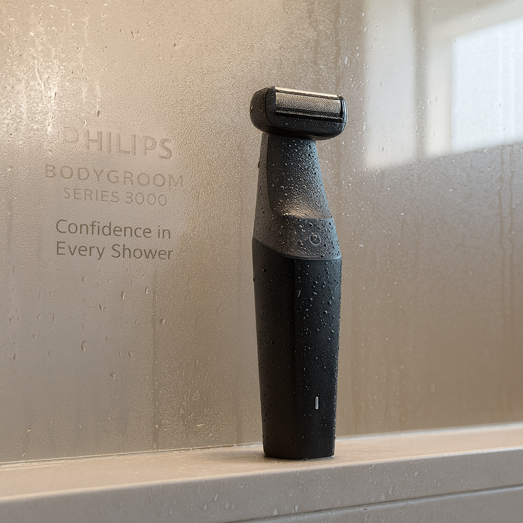 Philips Bodygroom Series 3000 BG3017/01 – Showerproof Body and Groin Trimmer for Men