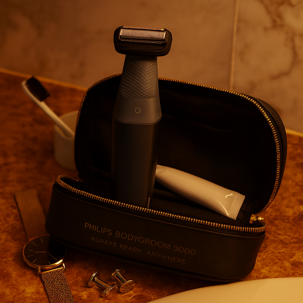 Philips Bodygroom Series 3000 BG3017/01 – Showerproof Body and Groin Trimmer for Men