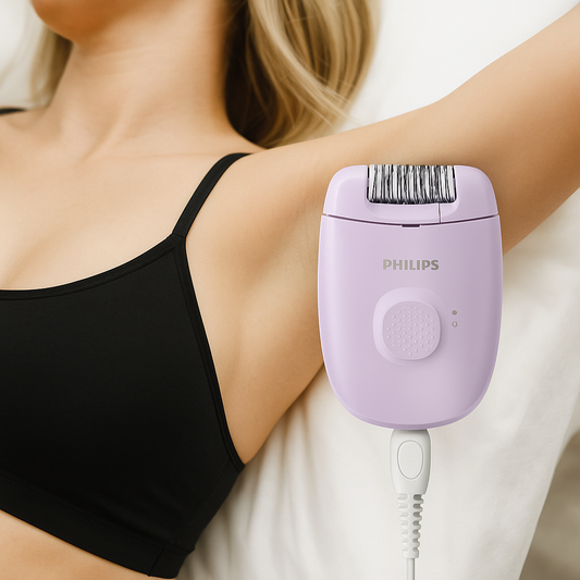 Philips Epilator Series 2000 BRE237/00 – Corded Epilator for Gentle Hair Removal
