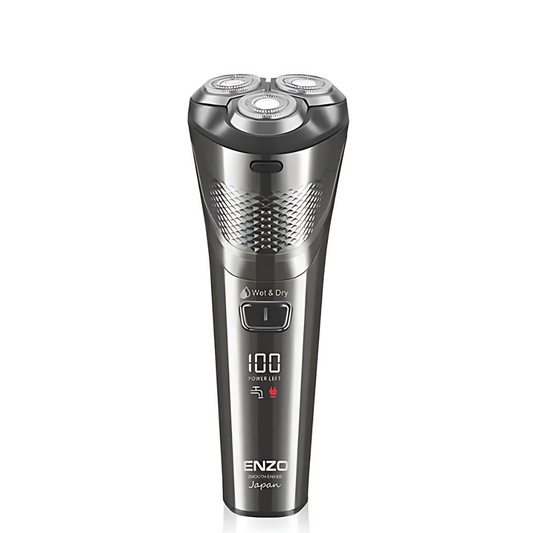 ENZO EN-9305 Electric Shaver with 3D floating rotary blades.