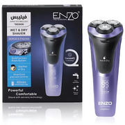ENZO EN-9306 rechargeable triple blades shaving razor for men.