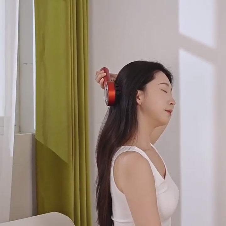 Load video: Multifunctional Hair Scalp Massager with Liquid Nutrition Delivery