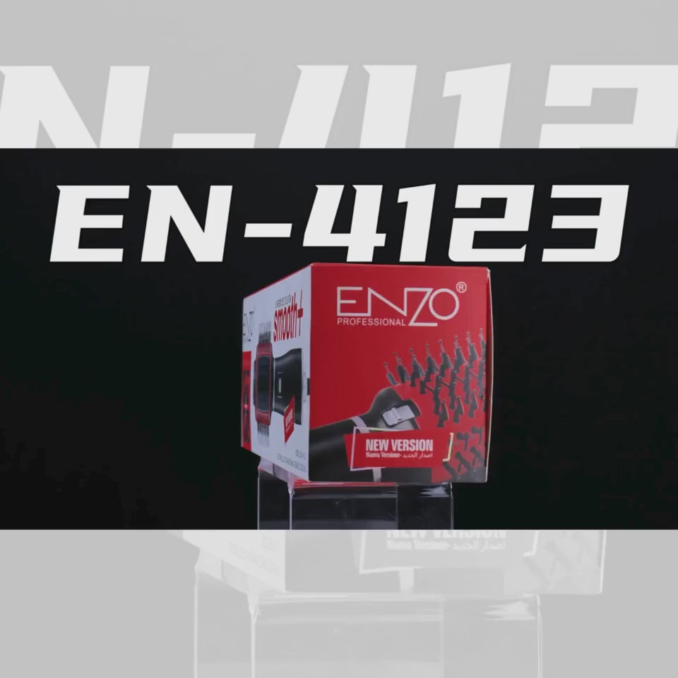 Load video: ENZO EN-4123 Smooth Plus : The Ultimate 4-in-1 Styling Tool