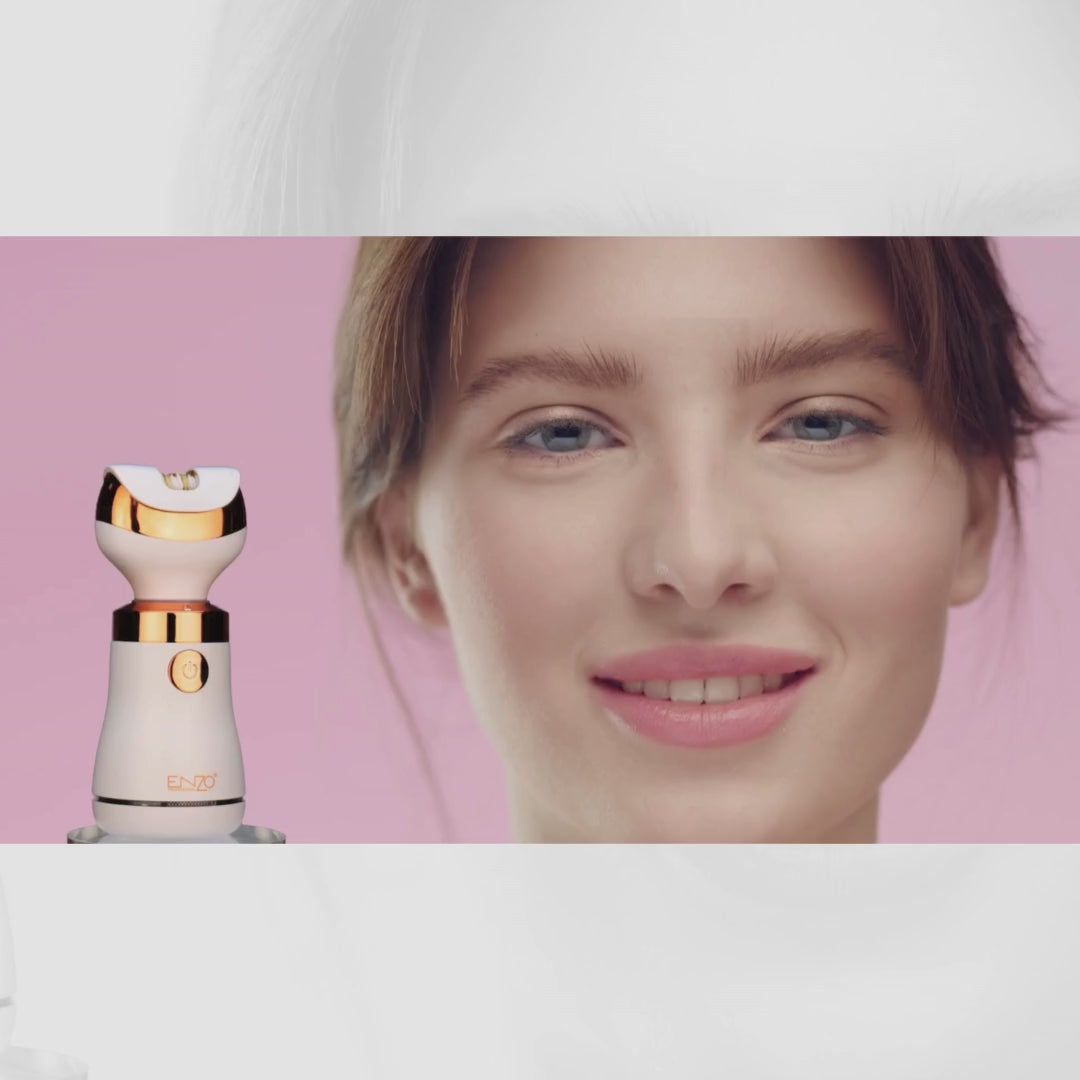 Load video: ENZO EN-0105 Silk.Epil9 Advanced Rechargeable Epilator for Smooth and Long-Lasting Hair Removal