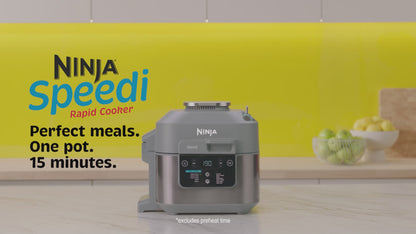 Ninja Speedi 10-in-1 Rapid Cooker and Air Fryer – Multi-Function Cooking System with Air Fry, Steam, Bake,