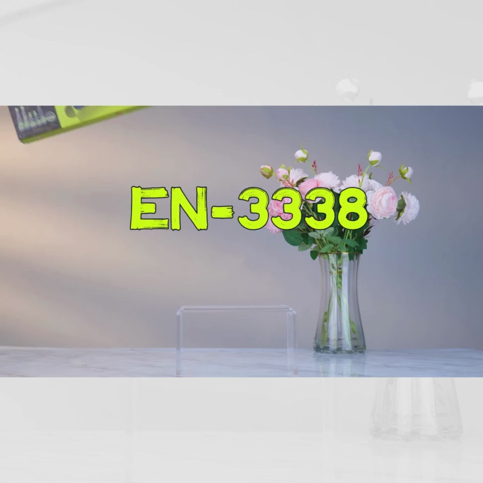 Load video: ENZO EN-3338 Professional Black Mini Electric Ceramic Hair Straightener Fast &amp; High-Quality Styling Tool