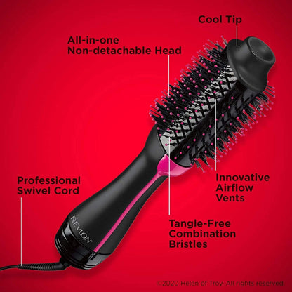 Revlon 5222 One-Step Hair Dryer And Volumizer Hot Air Brush Revlon