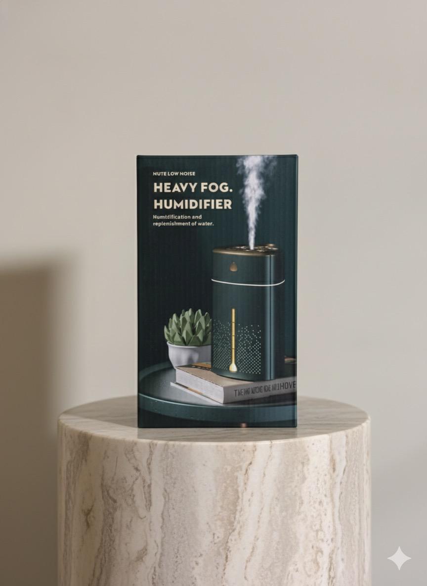 Premium Heavy Fog Humidifier – Large Mist, Low Noise