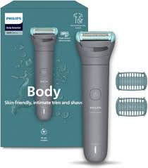 Philips BG3480 Body Groomer – Showerproof Full-Body Trimmer for Men with Skin-Friendly Blades