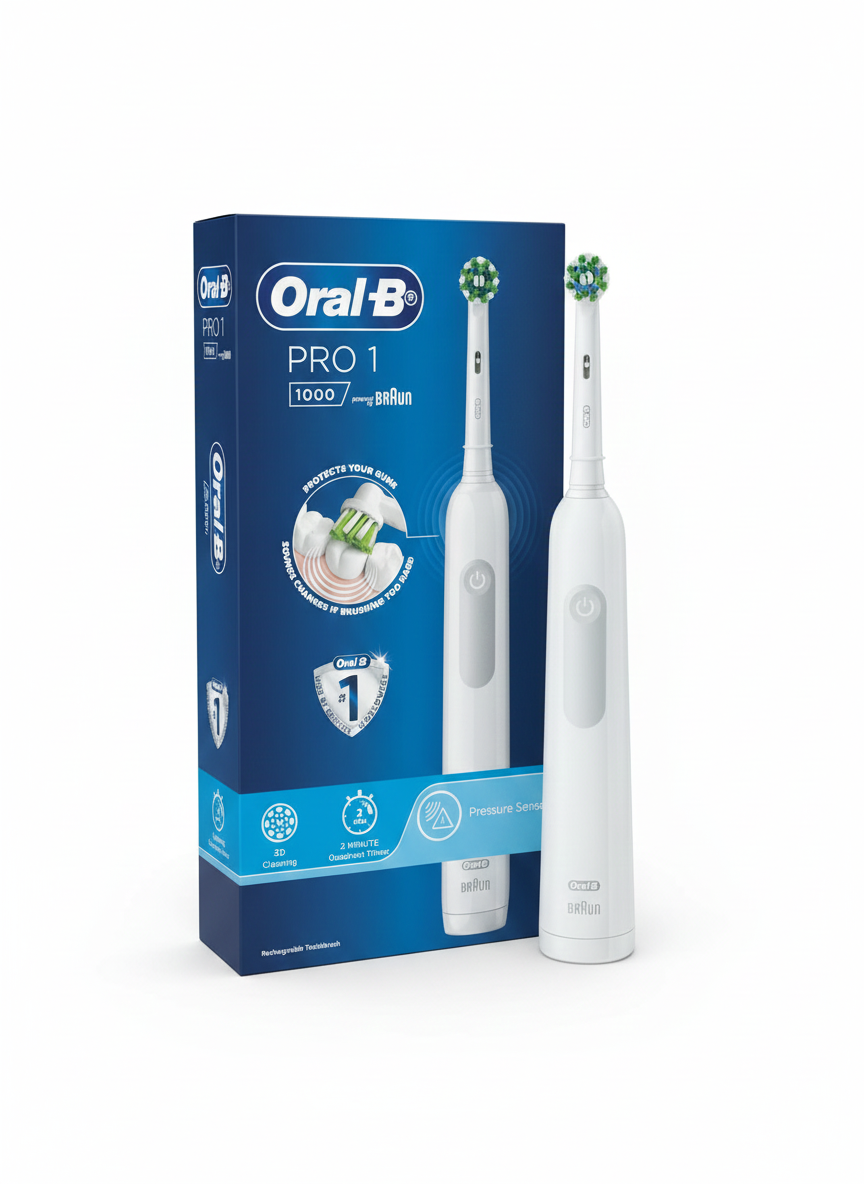 Oral-B D305.513.1 Electric Toothbrush – Deep Clean & Gum Care