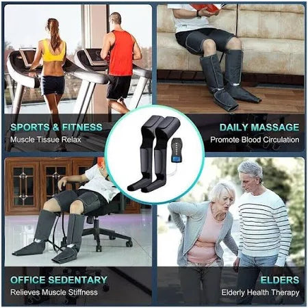 Electric Air Compression Leg Massager – Full Leg Circulation Boost