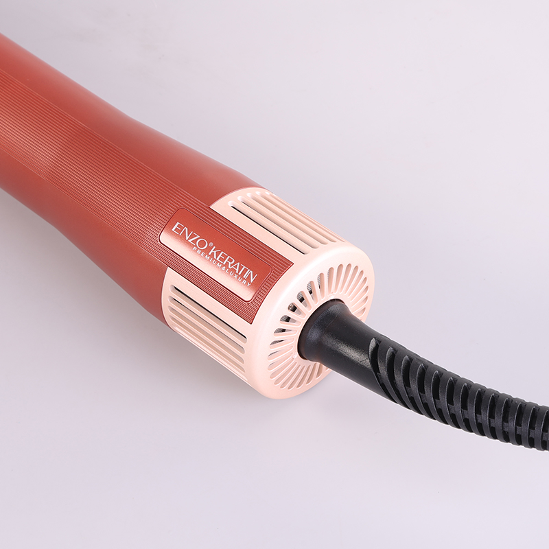 ENZO Keratin B2 6-in-1 Hot Air Styling Kit – Multi-Function Rotating Hair Styler