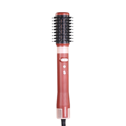 ENZO Keratin B2 6-in-1 BLDC Hair Styling Kit – 130,000 RPM Motor | Professional Hot Air Brush, Curling Rods & Volumizing Nozzles