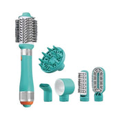 ENZO EN-750 6-in-1 Professional Hair Styling Kit – Multifunctional Hot Air Brush Set with Interchangeable Attachments