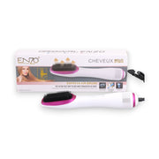 ENZO EN-4121 Negative Ion 3-in-1 Hot Air Comb & Hair Dryer Brush