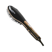 Enzo EN-4108 Professional LCD Vibration Hair Straightener Brush