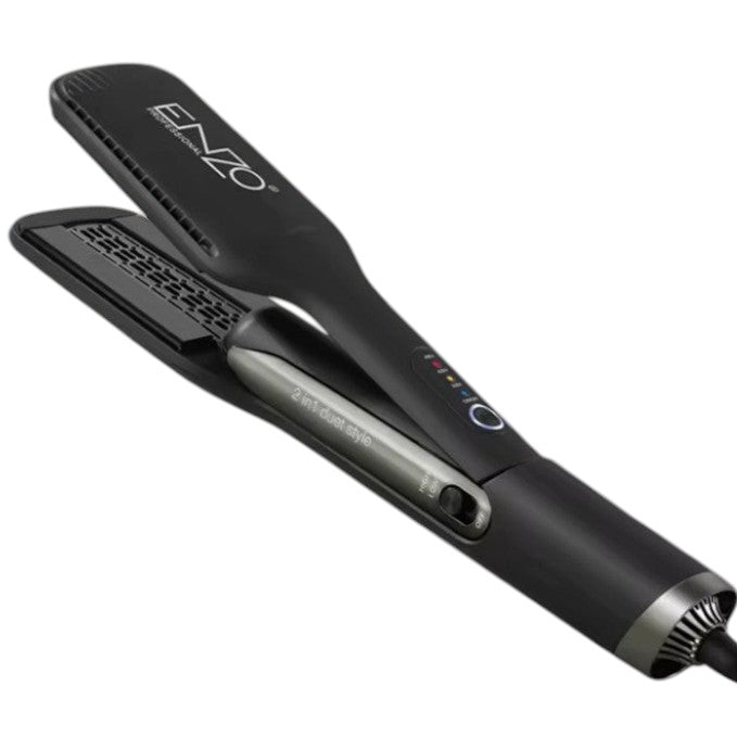 ENZO EN-3975 2-in-1 Hot Air Styler – Wet-to-Dry Straightener with Airflow Technology for Frizz-Free Styling