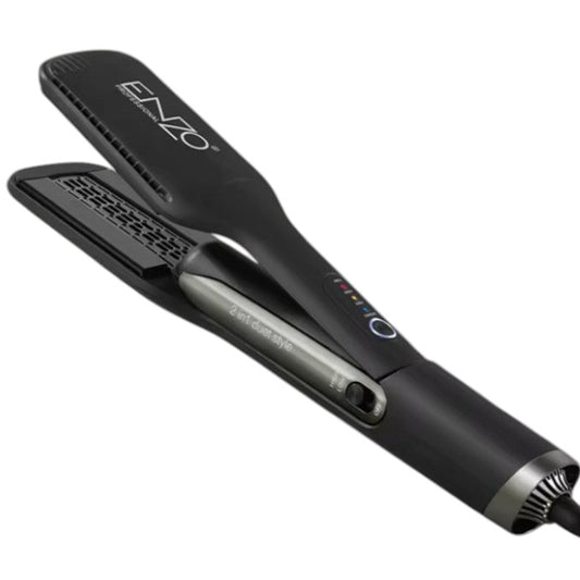 ENZO EN-3975 2-in-1 Hot Air Styler – Wet-to-Dry Straightener with Airflow Technology for Frizz-Free Styling