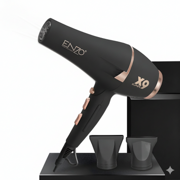 ENZO EN-8898 X9 Professional High Speed Hair Dryer with Cold Air Switch Salon Negative Ion Low Noise Portable Professional Blow